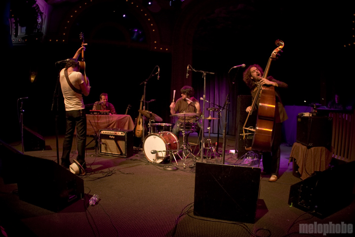 Langhorne Slim at Crystal Ballroom, November 4, 2009. Photo by Lymay Iwasaki.