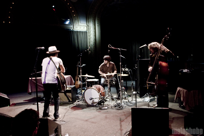 Langhorne Slim at Crystal Ballroom, November 4, 2009. Photo by Lymay Iwasaki.