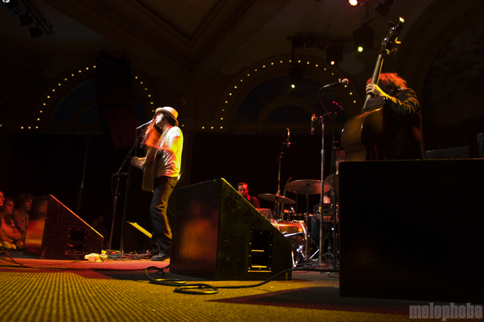 Langhorne Slim at Crystal Ballroom, November 4, 2009. Photo by Lymay Iwasaki.