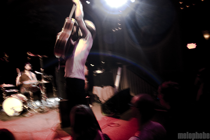 Langhorne Slim at Crystal Ballroom, November 4, 2009. Photo by Lymay Iwasaki.