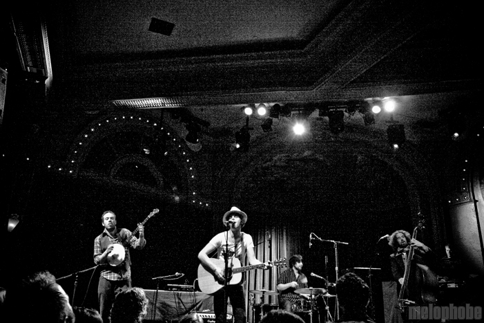 Langhorne Slim at Crystal Ballroom, November 4, 2009. Photo by Lymay Iwasaki.