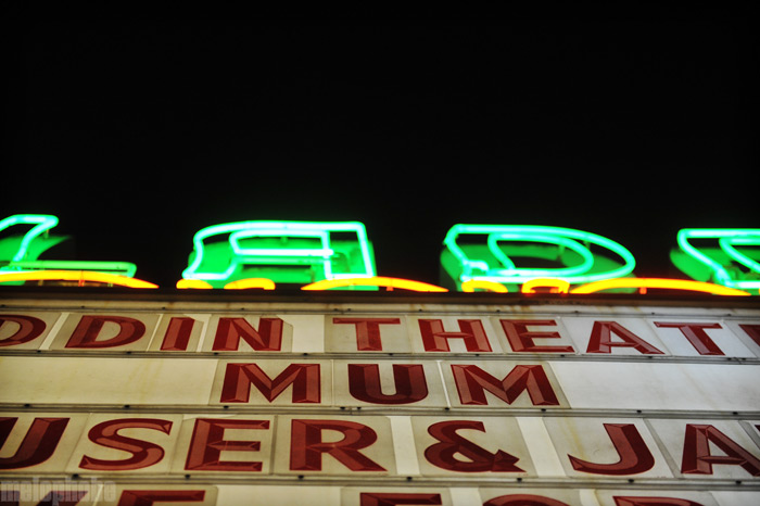 Múm at Aladdin Theater, November 4, 2009. Photo by Josh Kincaid.