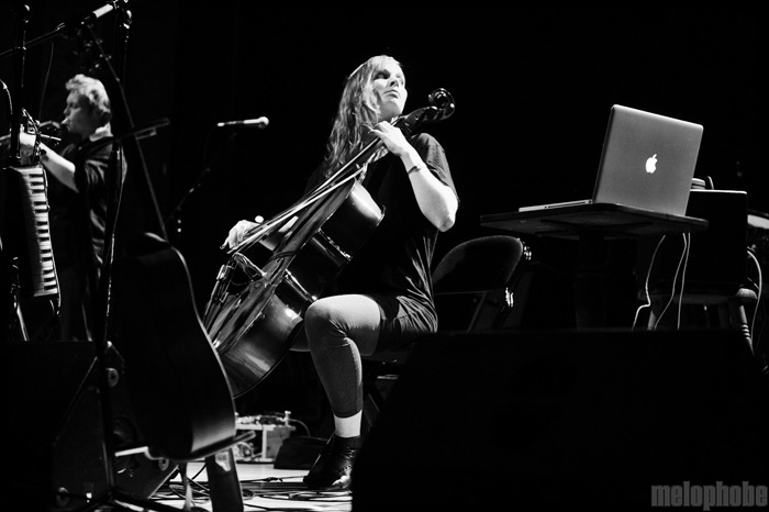 Múm at Aladdin Theater, November 4, 2009. Photo by Josh Kincaid.