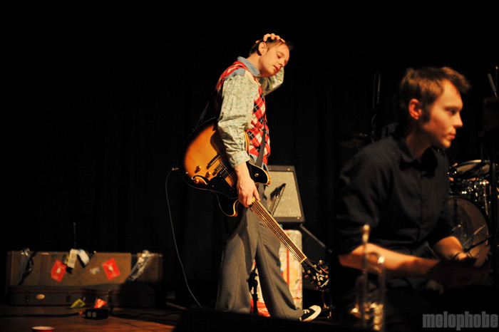 Múm at Aladdin Theater, November 4, 2009. Photo by Josh Kincaid.