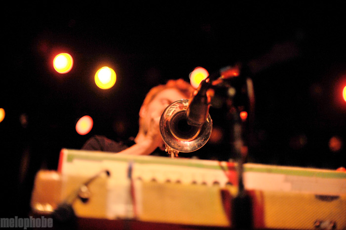 Múm at Aladdin Theater, November 4, 2009. Photo by Josh Kincaid.