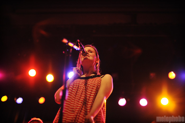 Múm at Aladdin Theater, November 4, 2009. Photo by Josh Kincaid.
