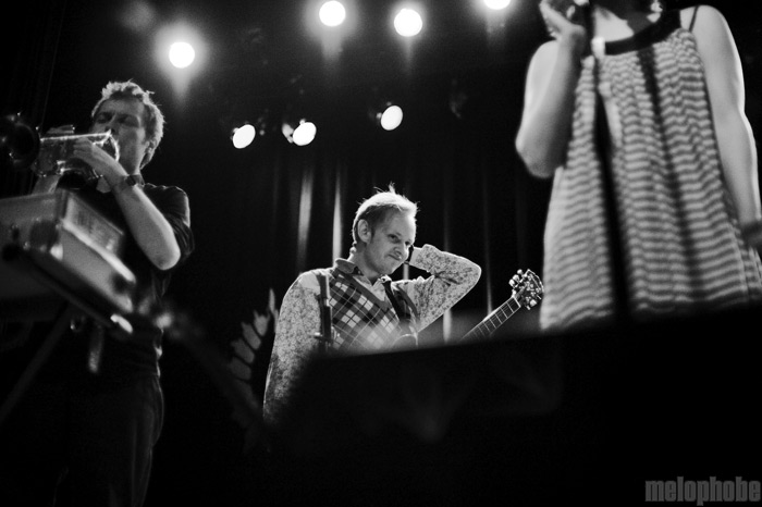 Múm at Aladdin Theater, November 4, 2009. Photo by Josh Kincaid.