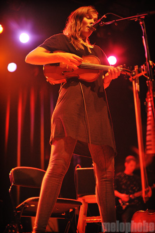 Múm at Aladdin Theater, November 4, 2009. Photo by Josh Kincaid.