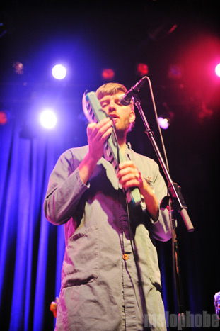 Múm at Aladdin Theater, November 4, 2009. Photo by Josh Kincaid.