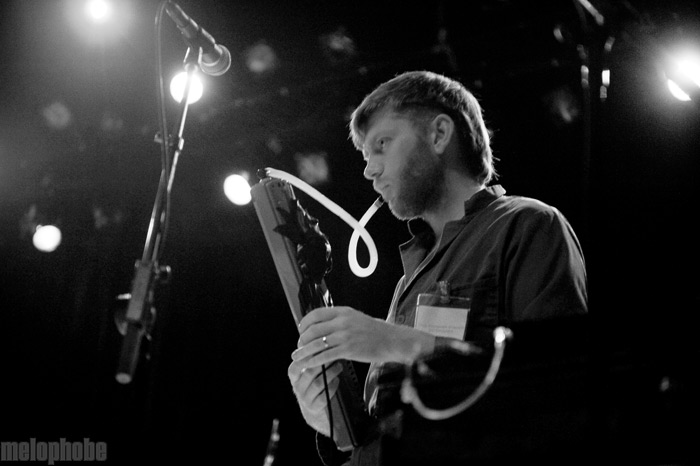 Múm at Aladdin Theater, November 4, 2009. Photo by Josh Kincaid.