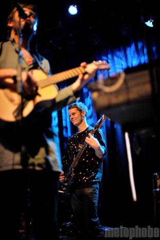 Múm at Aladdin Theater, November 4, 2009. Photo by Josh Kincaid.