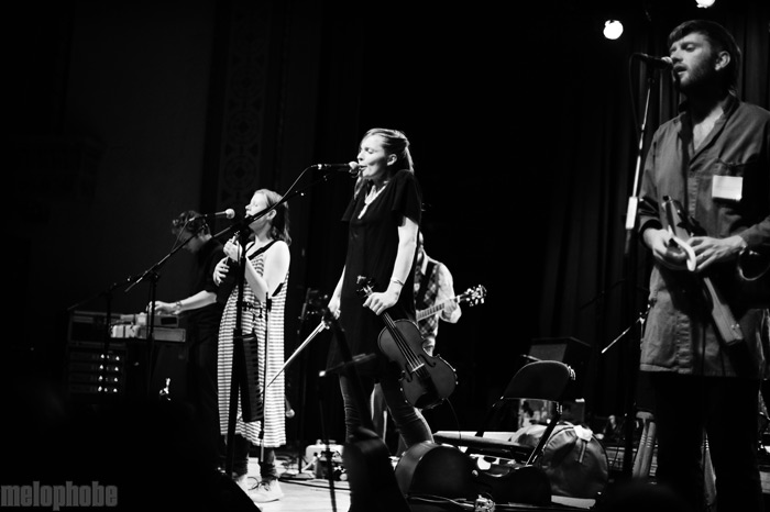 Múm at Aladdin Theater, November 4, 2009. Photo by Josh Kincaid.