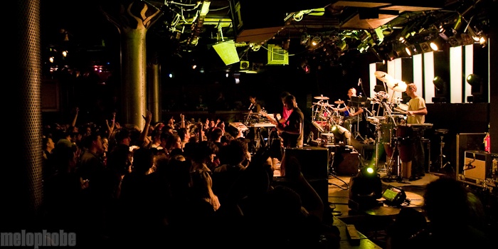 Lotus at Paradise Rock Club, November 5, 2009. Photo by Ben Darfler.