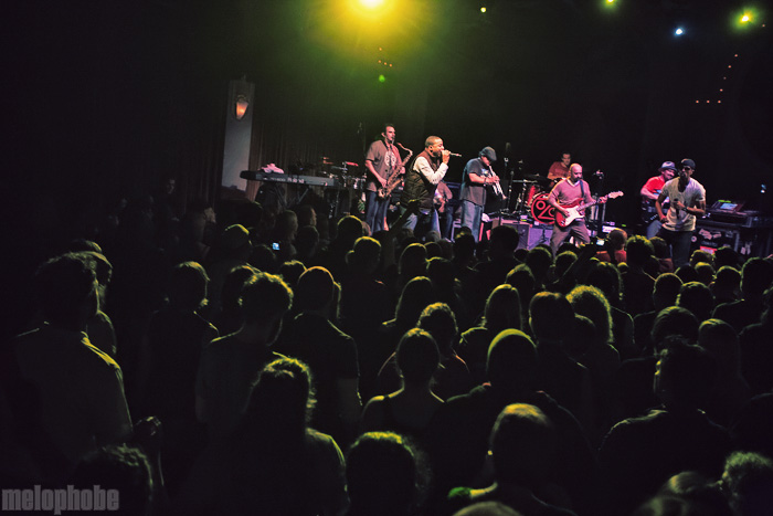 Ozomatli at Crystal Ballroom, November 5, 2009. Photo by Joshua Bean.