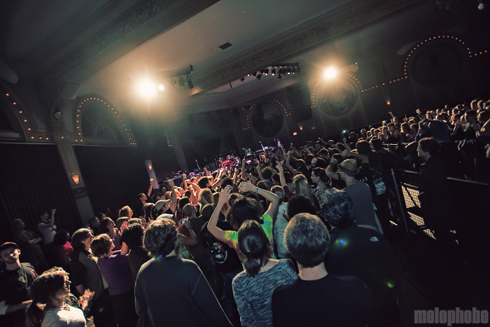 Ozomatli at Crystal Ballroom, November 5, 2009. Photo by Joshua Bean.