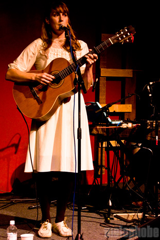 Laura Gibson at Mississippi Studios, November 7, 2009. Photo by Ian McNeil.
