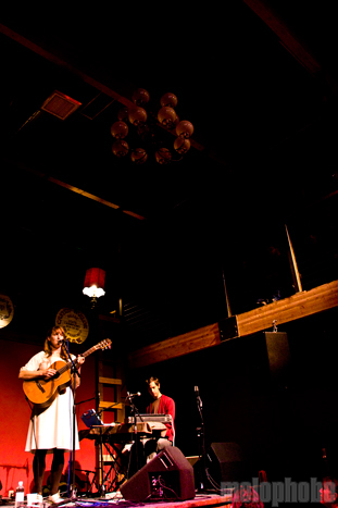 Laura Gibson at Mississippi Studios, November 7, 2009. Photo by Ian McNeil.