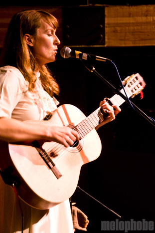 Laura Gibson at Mississippi Studios, November 7, 2009. Photo by Ian McNeil.