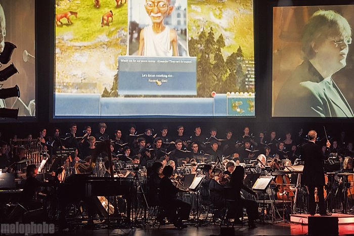 Video Games Live at Arlene Schnitzer Concert Hall, November 7, 2009. Photo by Joshua Bean.
