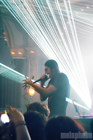 Ghostland Observatory at Crystal Ballroom, November 8, 2009. Photo by Troy Dunham.