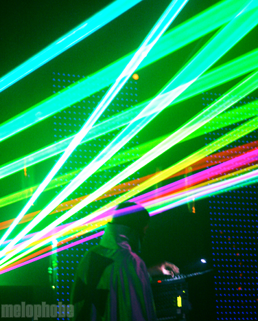 Ghostland Observatory at Crystal Ballroom, November 8, 2009. Photo by Troy Dunham.