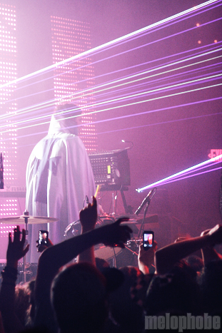 Ghostland Observatory at Crystal Ballroom, November 8, 2009. Photo by Troy Dunham.