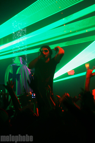 Ghostland Observatory at Crystal Ballroom, November 8, 2009. Photo by Troy Dunham.