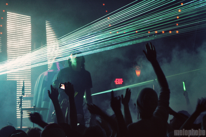 Ghostland Observatory at Crystal Ballroom, November 8, 2009. Photo by Troy Dunham.