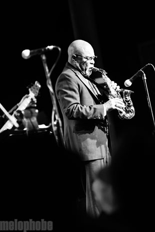 B.B. King at Roseland Theater, November 10, 2009. Photo by Alice Falzone.