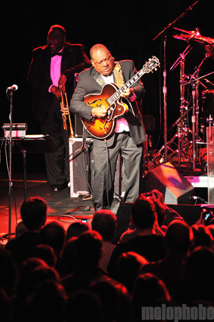 B.B. King at Roseland Theater, November 10, 2009. Photo by Alice Falzone.