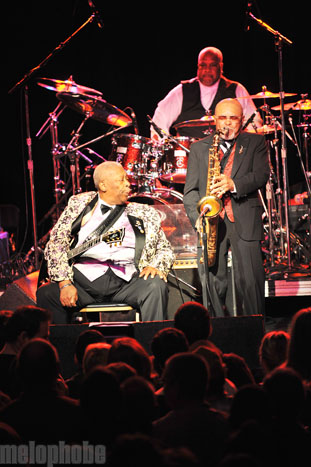 B.B. King at Roseland Theater, November 10, 2009. Photo by Alice Falzone.