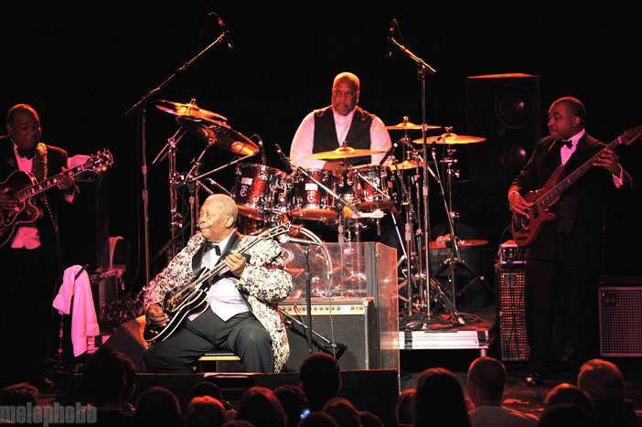 B.B. King at Roseland Theater, November 10, 2009. Photo by Alice Falzone.