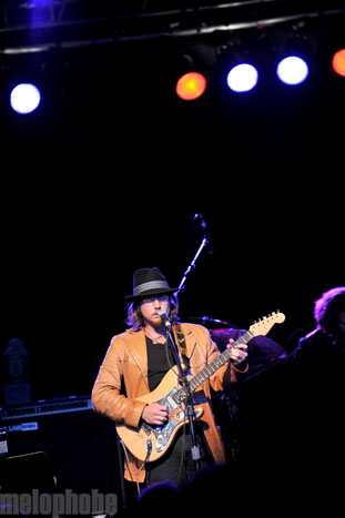 Lukas Nelson and The Promise of The Real at Roseland Theater, November 10, 2009. Photo by Alice Falzone.
