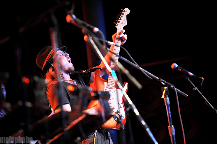 Lukas Nelson and The Promise of The Real at Roseland Theater, November 10, 2009. Photo by Alice Falzone.