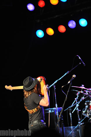 Lukas Nelson and The Promise of The Real at Roseland Theater, November 10, 2009. Photo by Alice Falzone.