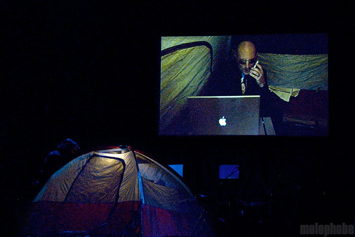 Puscifer at The Moore Theatre, November 11, 2009. Photo by Jared Froiland.
