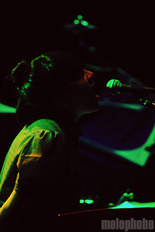 Rain Machine at Hult Center, November 14, 2009. Photo by Colin McLaughlin.