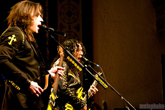 Stryper at Aladdin Theater, November 23, 2009. Photo by Ian McNeil.
