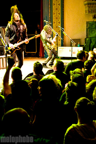 Stryper at Aladdin Theater, November 23, 2009. Photo by Ian McNeil.
