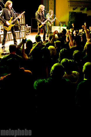 Stryper at Aladdin Theater, November 23, 2009. Photo by Ian McNeil.