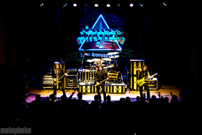 Stryper at Aladdin Theater, November 23, 2009. Photo by Ian McNeil.
