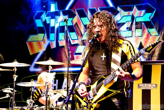 Stryper at Aladdin Theater, November 23, 2009. Photo by Ian McNeil.