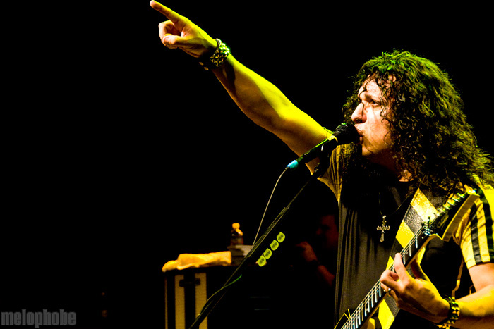 Stryper at Aladdin Theater, November 23, 2009. Photo by Ian McNeil.