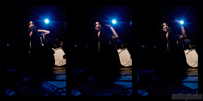 Amanda Blank at Showbox Market, November 24, 2009. Photo by Jared Froiland.