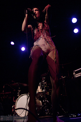 Amanda Blank at Showbox Market, November 24, 2009. Photo by Jared Froiland.