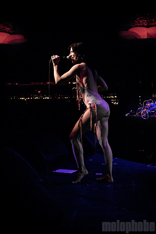 Amanda Blank at Showbox Market, November 24, 2009. Photo by Jared Froiland.