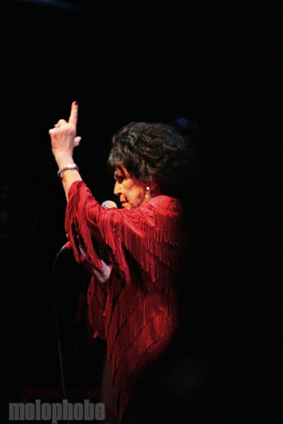 Wanda Jackson at Tractor Tavern, November 27, 2009. Photo by Joe Graziano.