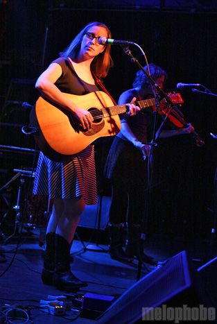 Laura Veirs at Neumos, December 2, 2009. Photo by Katie Gregory.