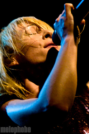 Metric at Crystal Ballroom, December 8, 2009. Photo by Ian McNeil.