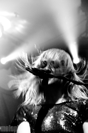 Metric at Crystal Ballroom, December 8, 2009. Photo by Ian McNeil.